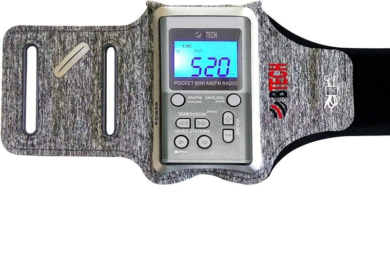 BTECH MPR-AB Armband Radio Holster Designed for The MPR-AF1 AM FM Pocket Radio - Image 1